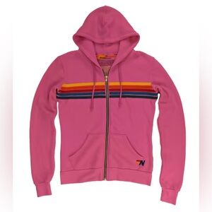 Aviator Nation 5 strip pullover - small